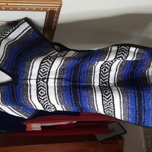 Mexican cotton long vest.